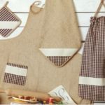 Bolsas de pan, vintage en la cocina