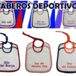 Baberos deportivos