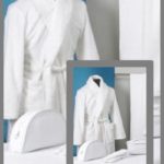 Albornoz blanco para hotel
