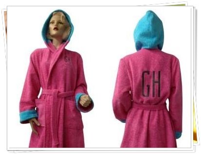 toallas personalizadas con nombre, albornoces
