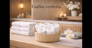 Toalla cortesia